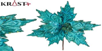 Krist - Green Metallic Color Spring Flower