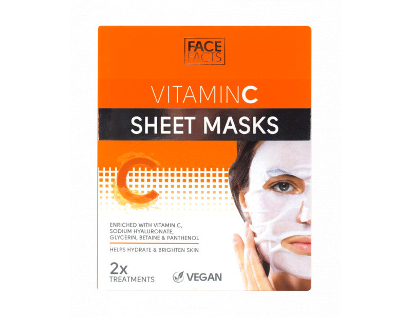 FACE FACTS VitaminC Sheet Masks