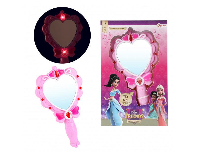 Princesser magisk spejlprinsesse l-g-pink +