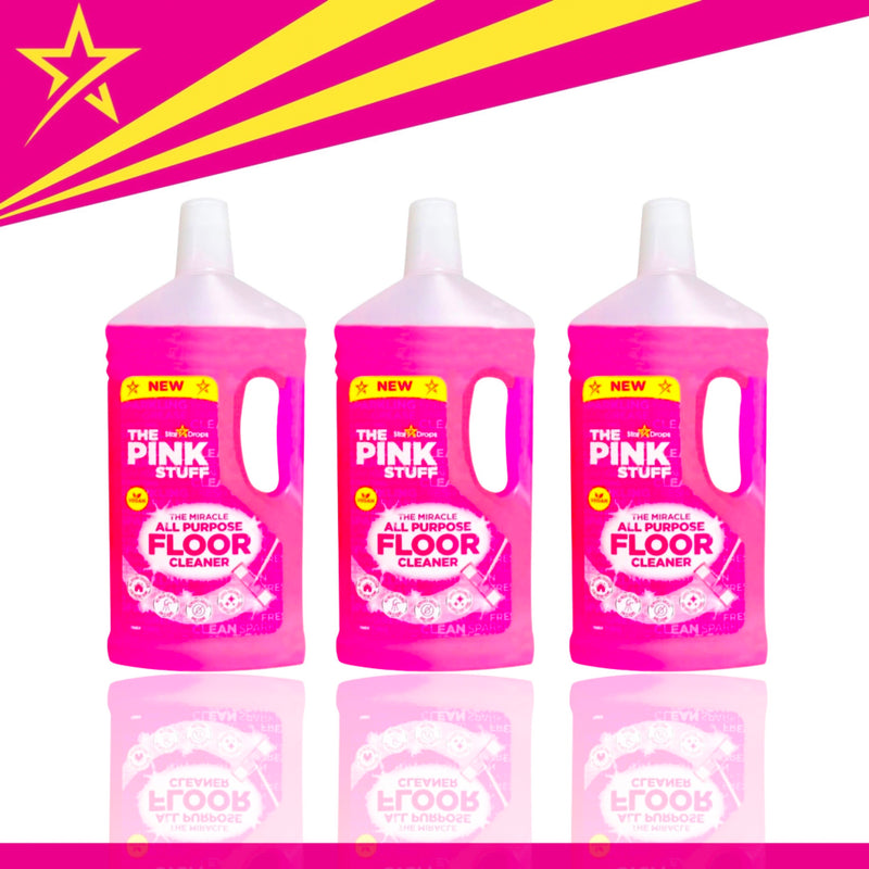 Buy The Pink Stuff - set of 3 Floor cleaner 1000ml online here –  Dollarstore.dk
