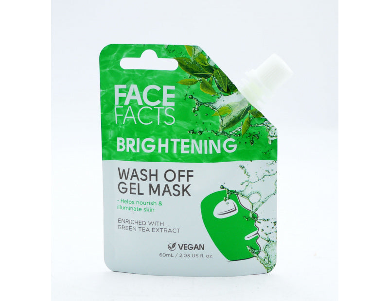 FACE FACTS BRIGHTENING WASH OFF GEL MASK