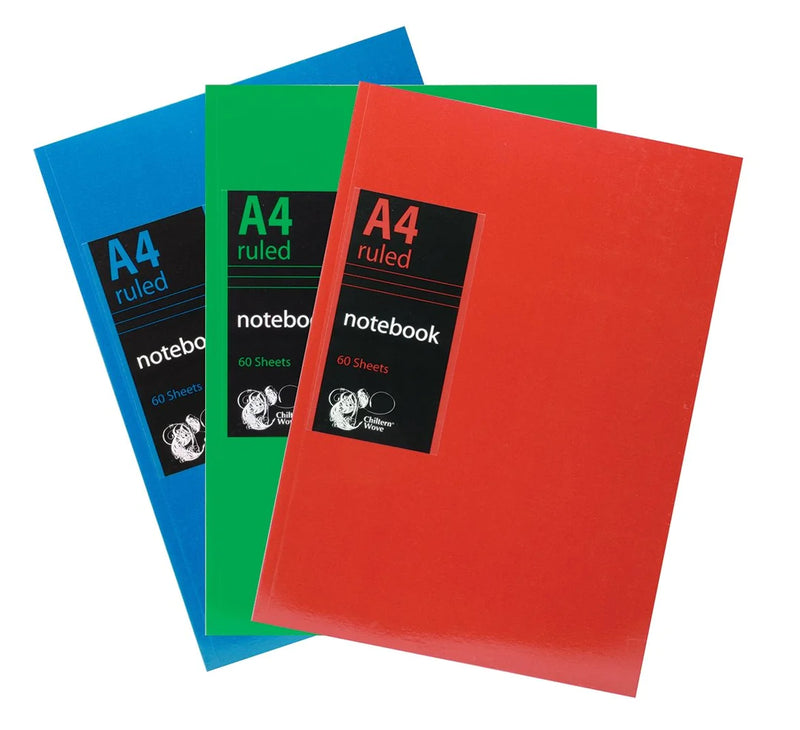 Notebook A4 Ruled 60 pages