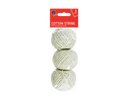 Bomuldsstrengkugler - 3 Stk - Dollarstore.dk