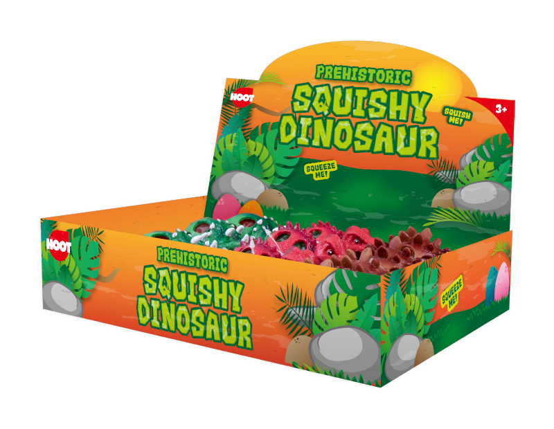Squishy Bead Dinosaur - Dollarstore.dk
