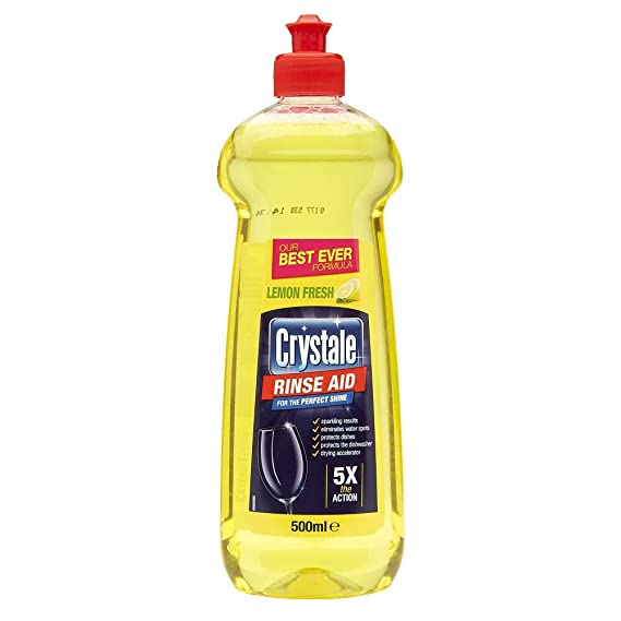 Crystale - Rinse aid for dishwasher 500ml - Perfect Shine - Lemon Fresh
