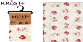 Krist - Table Runner With Christmas Baubles Theme 50x160cm