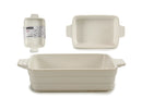 Rectangular casserole white - Dollarstore.dk