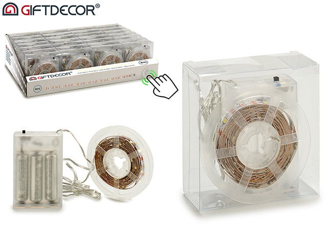 Giftdecor - Mini LED Strips On Batteries 3m