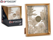 Giftdecor - Billederamme dyb model 27,3 x 22,3 x 3,5 cm guld 