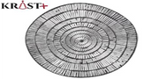 Krist - Silver color Coasters