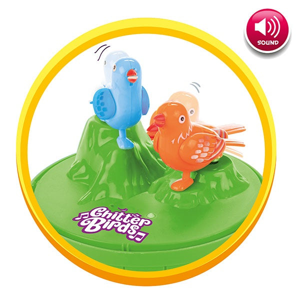 ToiToys - Cage with birds in motion with light and sound 