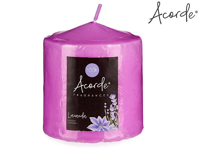 Acorde - Bloklys med duft 30 timer Lavender aroma