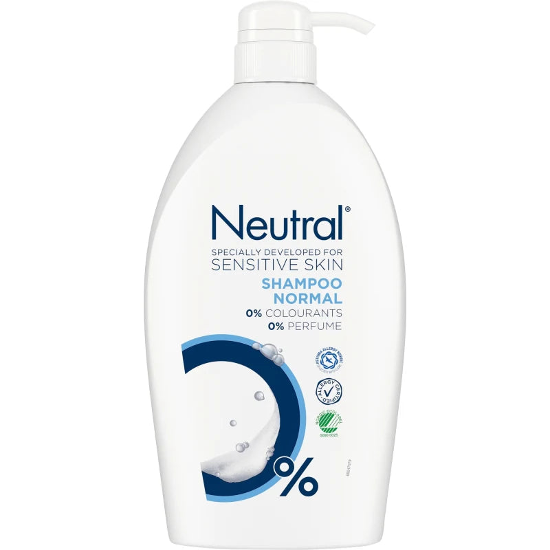 Neutral 1000ml - Shampoo 0% Color &amp; Perfume Free - Pump