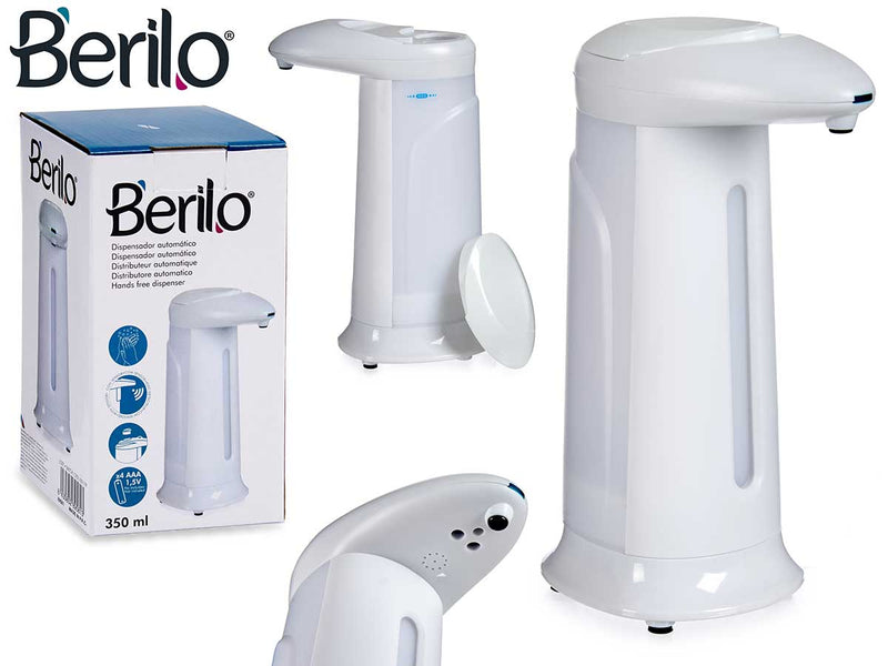 Berilo - automatisk Sæbemaskine med sensor 350ml (bruger 4xAAA batterier/ medfølger ikke)