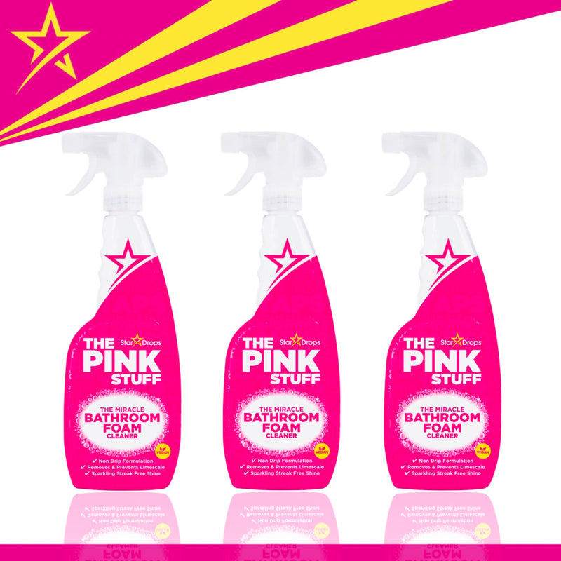 The Pink Stuff - Set of 3 Bathroom Spray 750ml