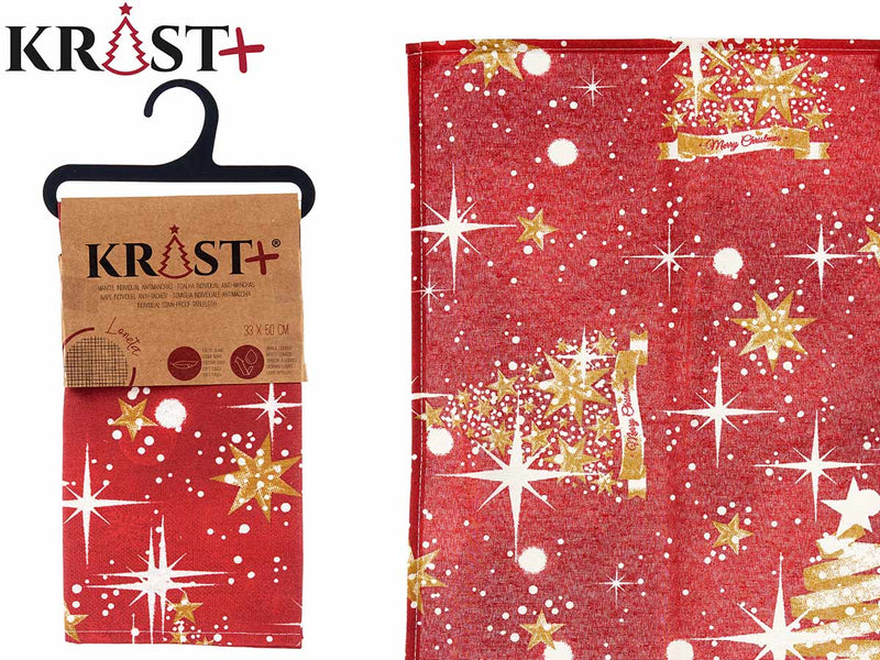 Krist - Table Runner With Christmas Theme 35x50cm