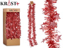 Krist - Garland 200x9cm - Metallic Pink Color With Stars
