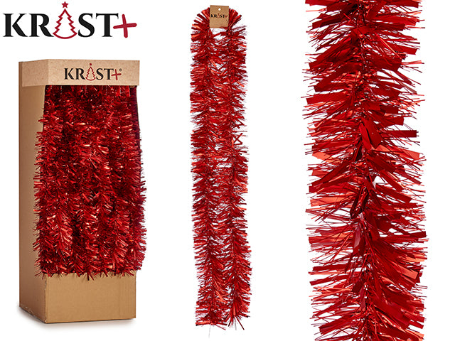Krist - Garland 200x9cm - Metallic Red