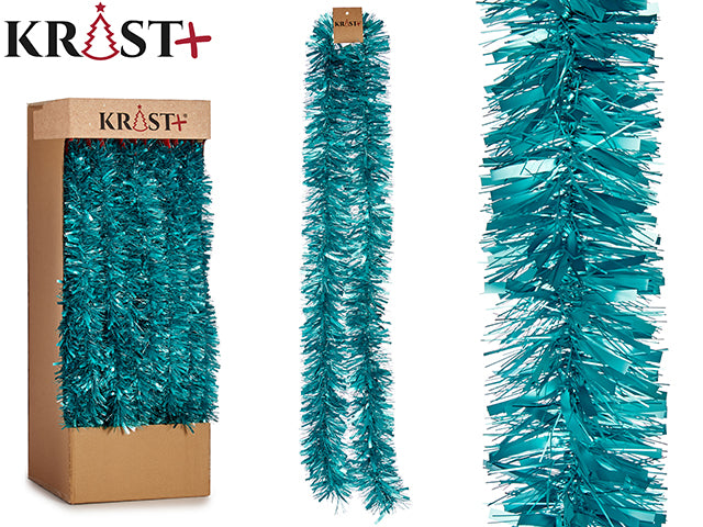 Krist - Garland 200x9cm - Metallic Turquoise Color