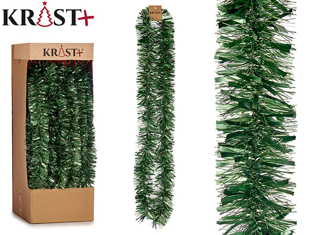 Krist - Garland 200x9cm - Metallic Green