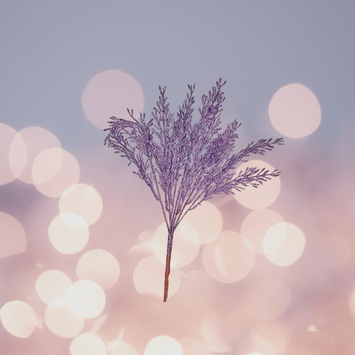 Between Tree Flower Branches - Purple