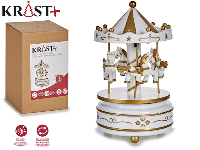Krist - Carousel With Classic Function, Turns And Plays Sound