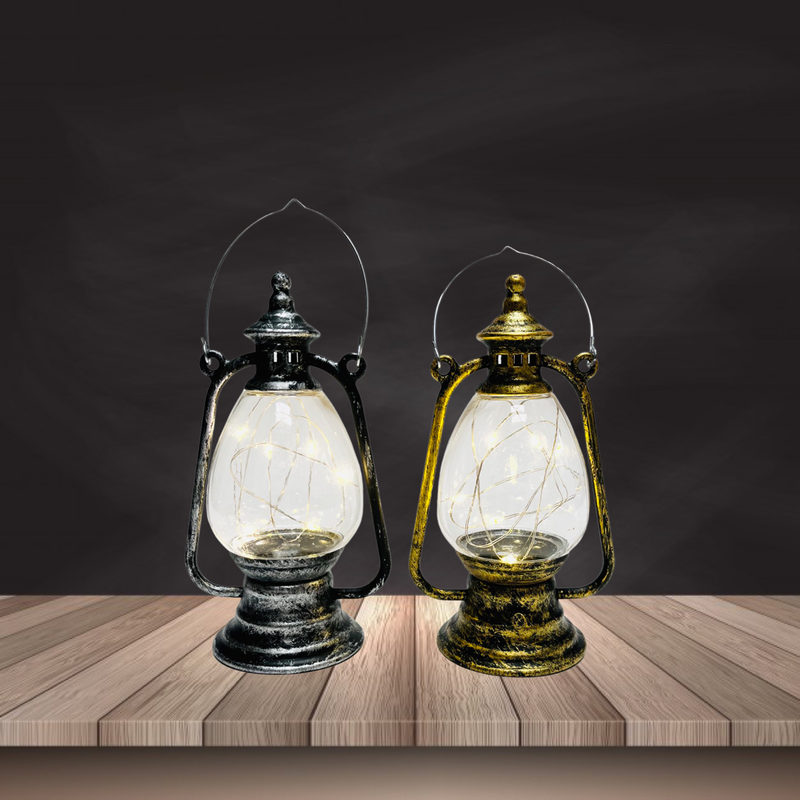 Lantern With LED Light Tip 15cm. Read Info