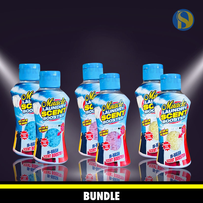 Package Offer - Miracle Laundy - 6 Bottles Collection With 3 Different 