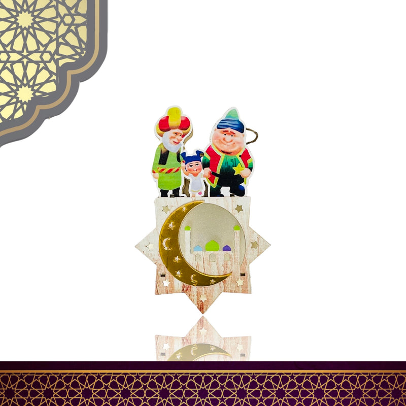 Ramadan - Light Box With String 3D With Light