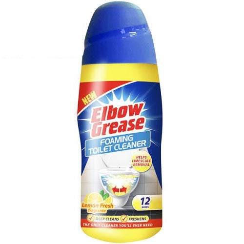 Elbow Grease - Lemon Fresh Foaming Toilet Cleaner 12 Dosages 500g