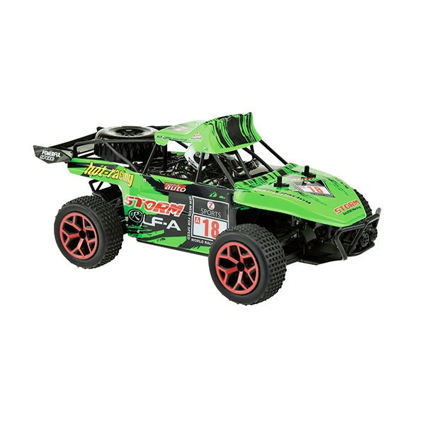 Toitoys - R/C Wild race Buggy green 1:16 Car