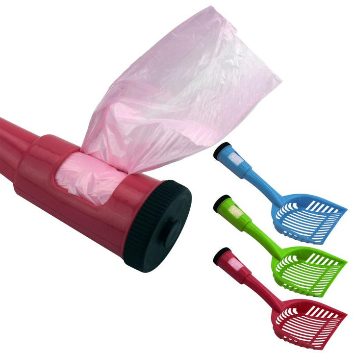 Maxxpro - Afførings opsamler med posedispenser. Bemærk du får en tilfældig farve tilsendt