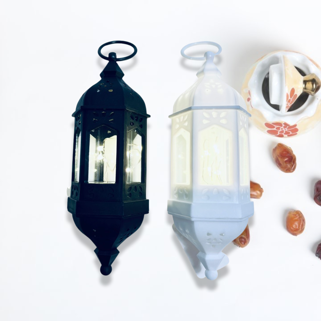 Ramadan-lantaarns om te hangen met LED-strips 15 cm