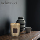 Acorde - 42 Hour Scented Candle In Gift Box, Extra Concentrated Premium Design - Coconut