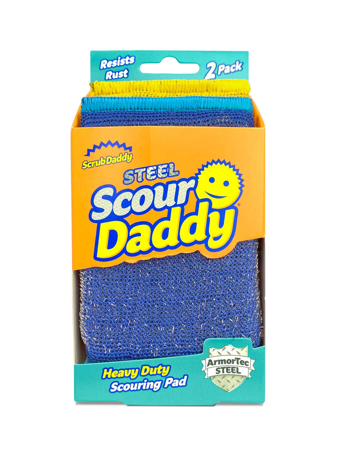 Scrub Daddy - Steel Scour Daddy Scouring sponge á 2 pcs