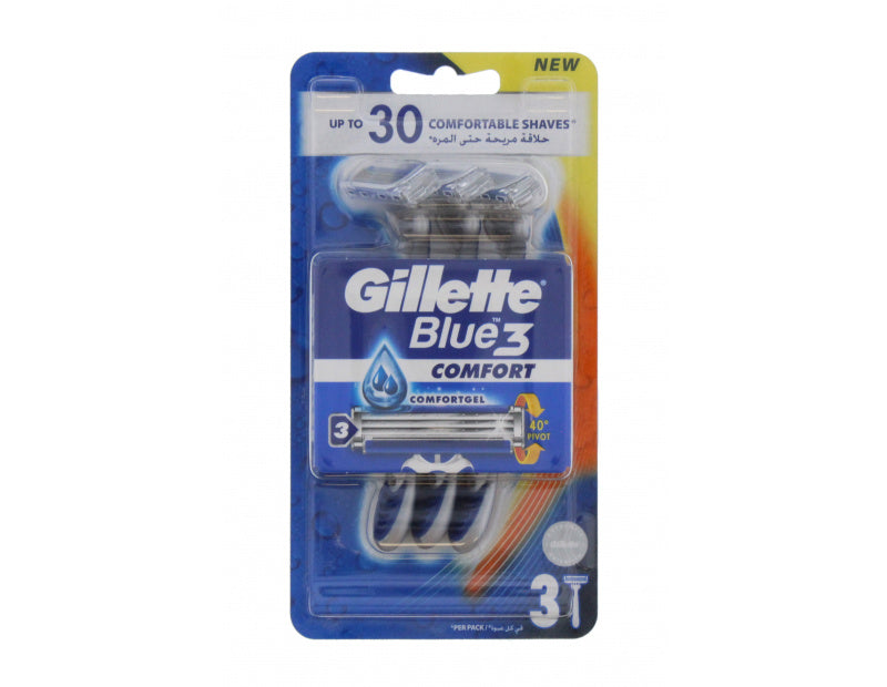 Gil.Blue 3 Dispozabel Razor Comfort 3'S