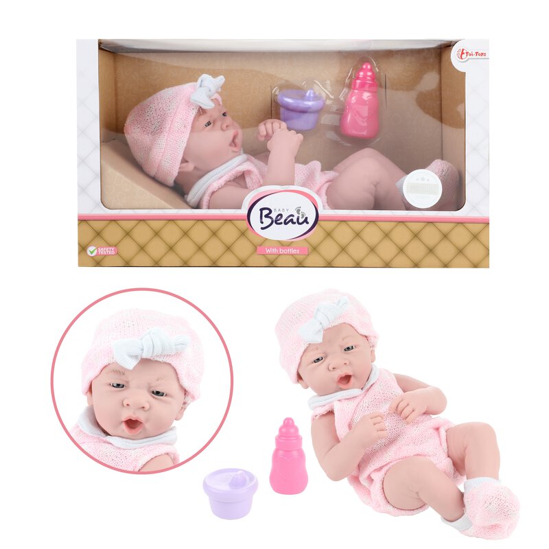 Toitoys - Realistic baby doll that gapes 36cm