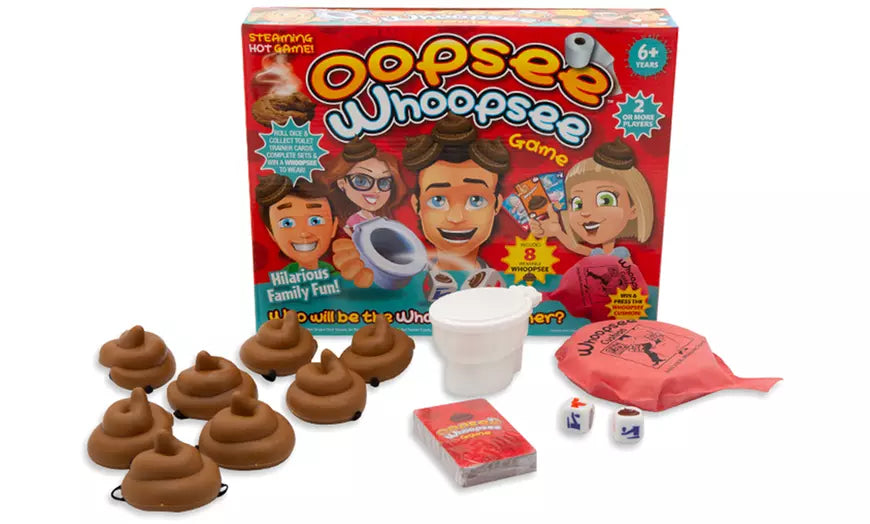 Oopsee Whoopsee Game - Win the game and hit the fart pad!