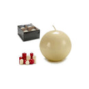 Acorde Globe candle 10 cm - Yellow