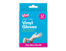 Vivid - Vinyl Gloves 12pcs Universal Size