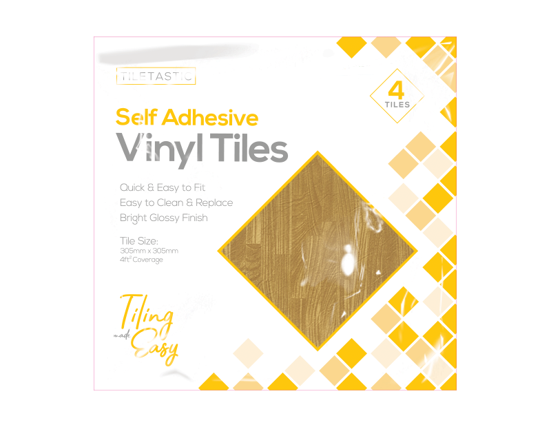 Tiletastic - Vinylfliser 30,5x30,5cm 