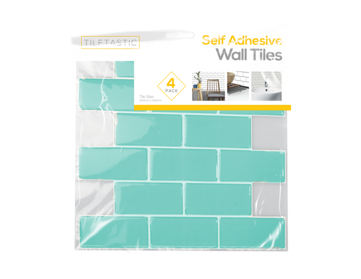 Dette vægflisemærkat måler 26 cm x 26 cm og tilbyder en hurtig og nem installation med en højglans finish. Hver wallsticker har en holdbar PVC-konstruktion, der er superstærk & monterinslet. 