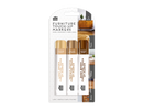 Denne pakke møbel-touch-up markører er perfekt til at skjule skrammer, buler eller slidte områder på husholdningsmøbler. Denne pakke indeholder tre tuscher i forskellige brune nuancer, fra lysebrun til mørkebrun, perfekt til brug med trægulve, borde og døre.