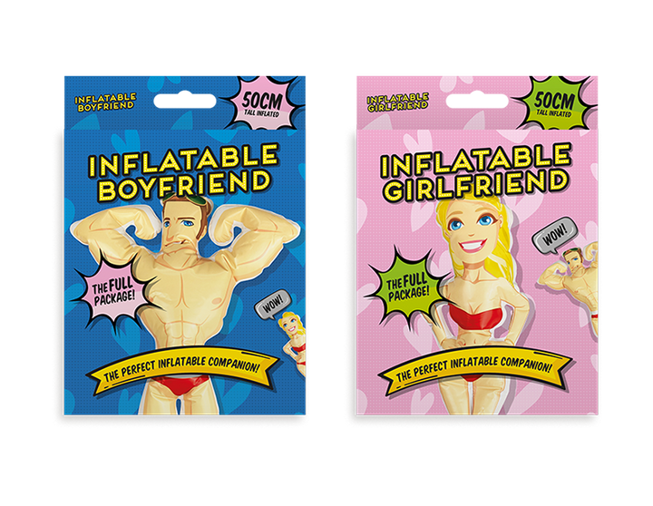 Gift &amp; Gadgets - Inflatable Partner Up To 50cm. Select Model