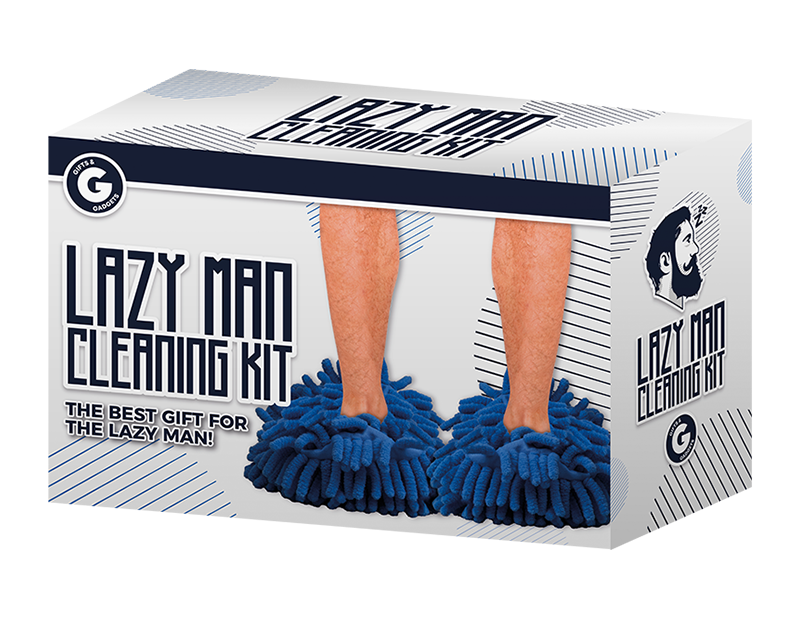 Gift &amp; Gadgets - Lazy Men Cleaning Socks 3 Parts
