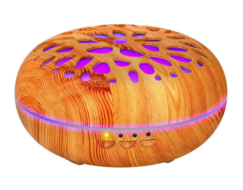 Grundig Aroma Diffuser In Wooden Design - (With Light And Timer Function)