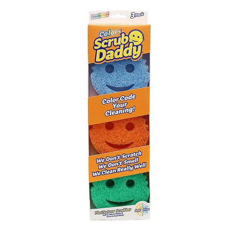Scrub Daddy Sponge - Lemon Fresh Scent - Scratch-Free Multipurpose