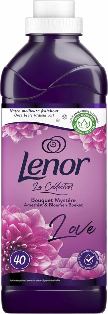 Lenor Concentrated Rinse Aid (40 Washes) - Amethyst &amp; Flower Bouquet