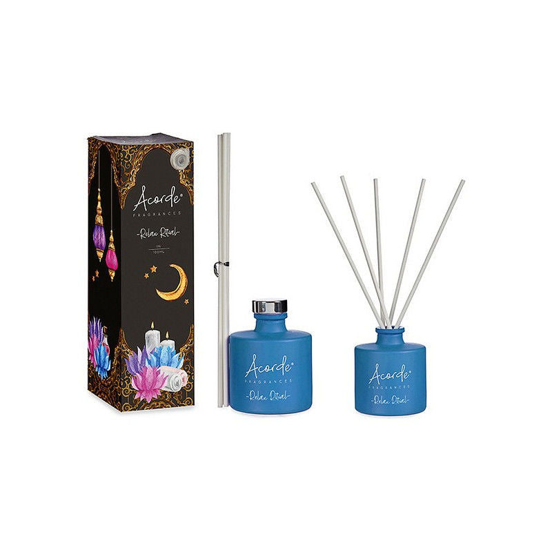 Acorde - Røgelsespinde i glas flydende aroma gaveæske 100ml Spa