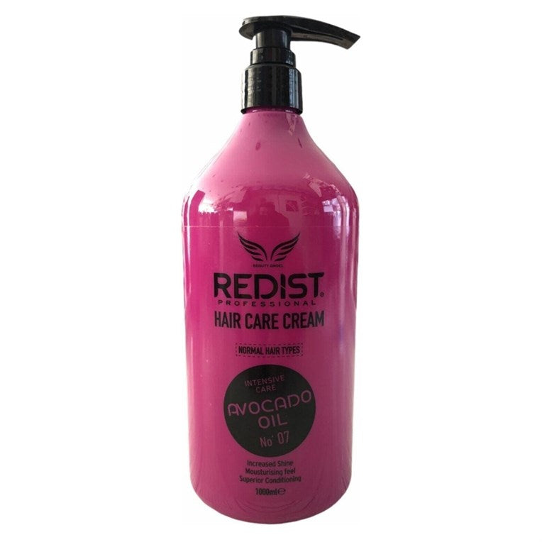 Redist - Professional XXL 1. liter Hair care cream Avocado Olie Conditioner 